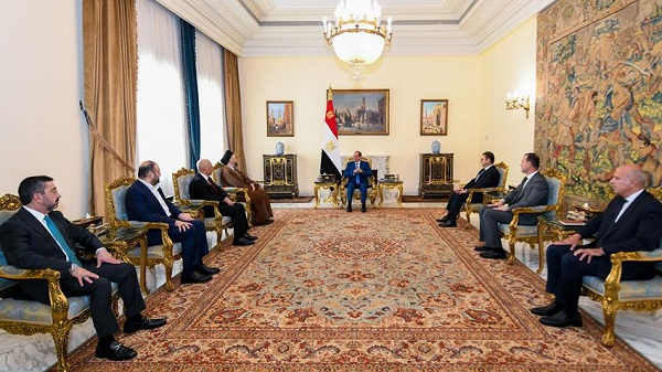Sisi meets Hakim