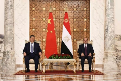 Xi and Sisi sitting
