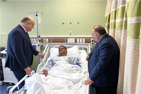 Injured Egyptian