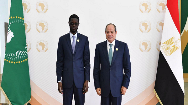 Sisi and Senegalese Pres.