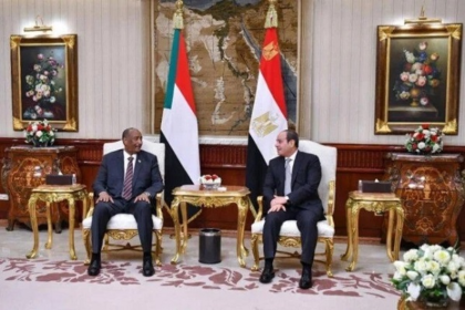 Sisi meets Burhan